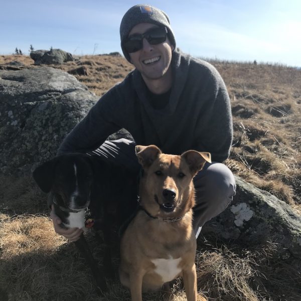 Cory Van Auken and dogs
